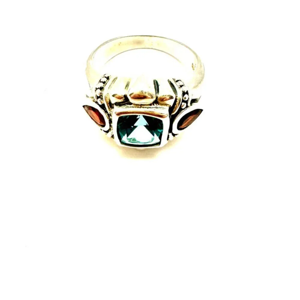 Sterling Silver Stamped 925 Jewelry  Ring  - Size 9.5